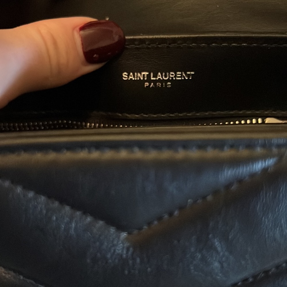 Saint laurent Lou Lou toy black - Picture 3 of 9